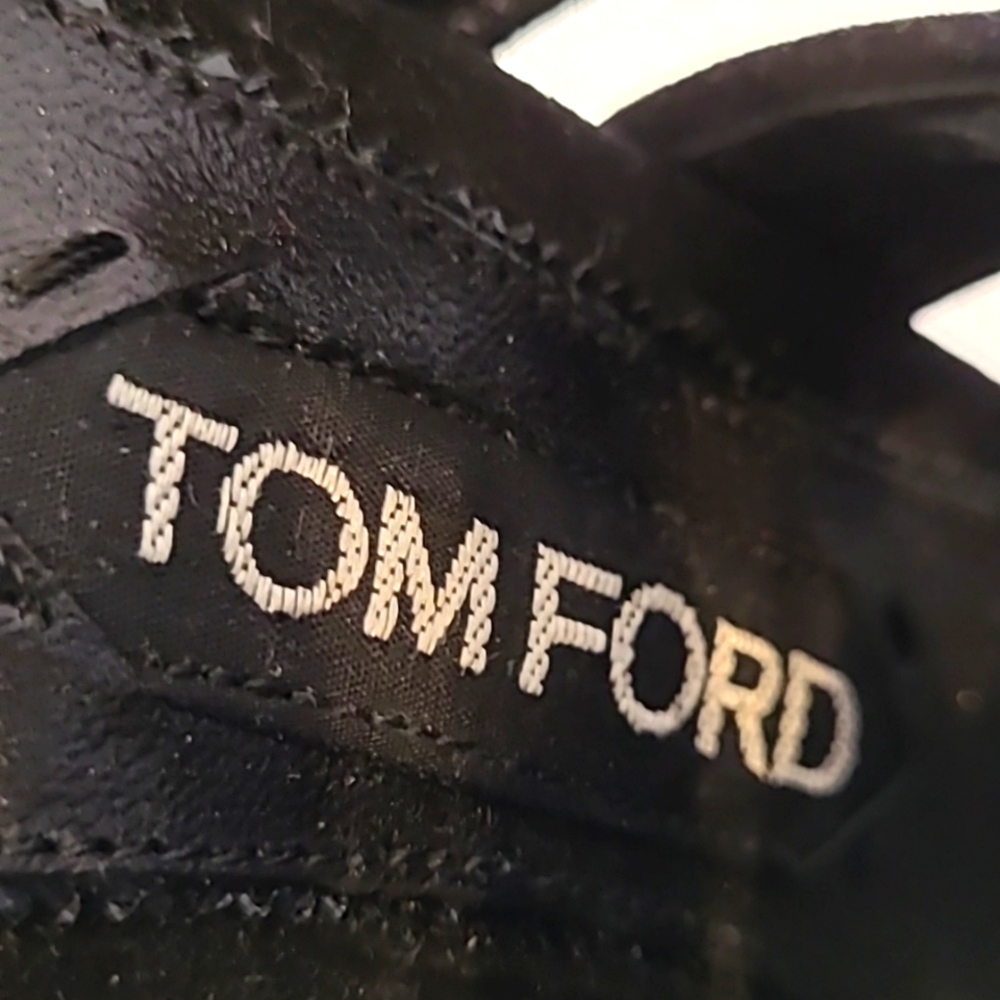 Tom Ford Women's Black Sequin Heels - Picture 10 of 10